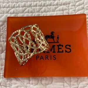 Lilly Pulitzer gold cuff bracelet